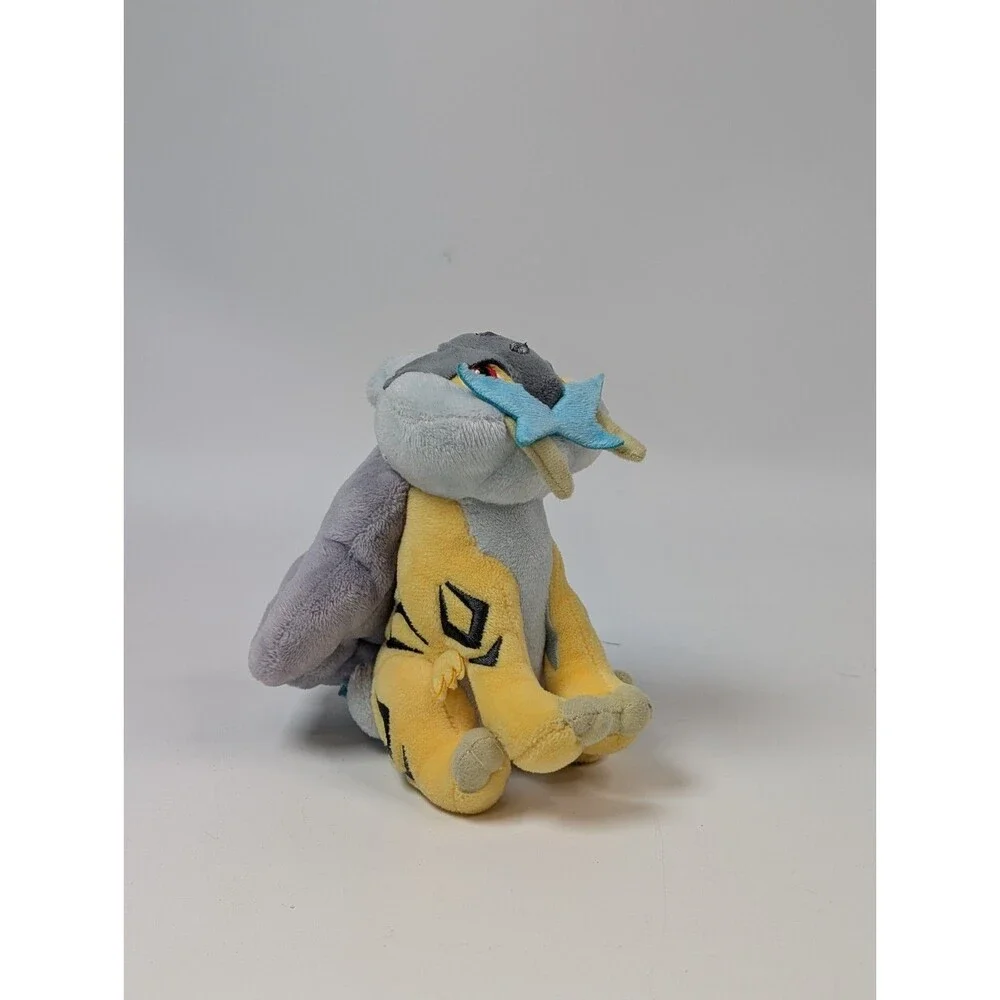 Pokemon Center Raikou Sitting Cuties Plush 5.75” Pokemon Fit 2019 Stuffed Toy